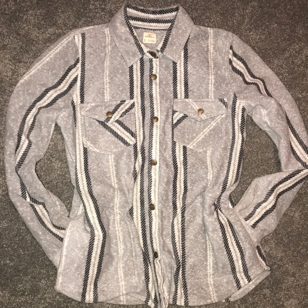 Fleece Button Down